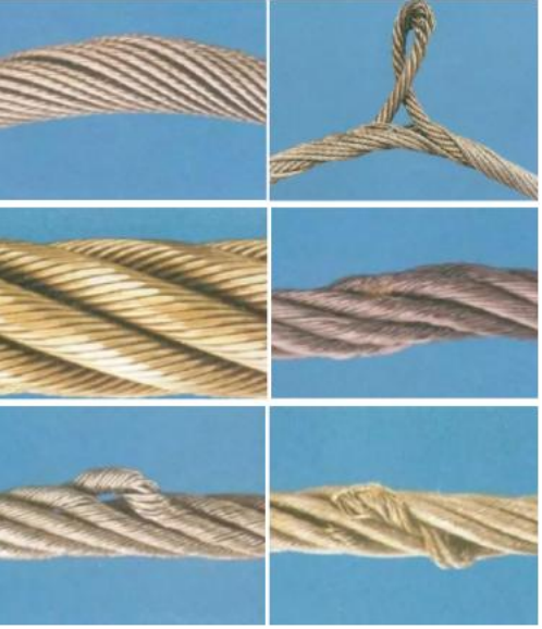 Common Failures of Crane Wire Rope